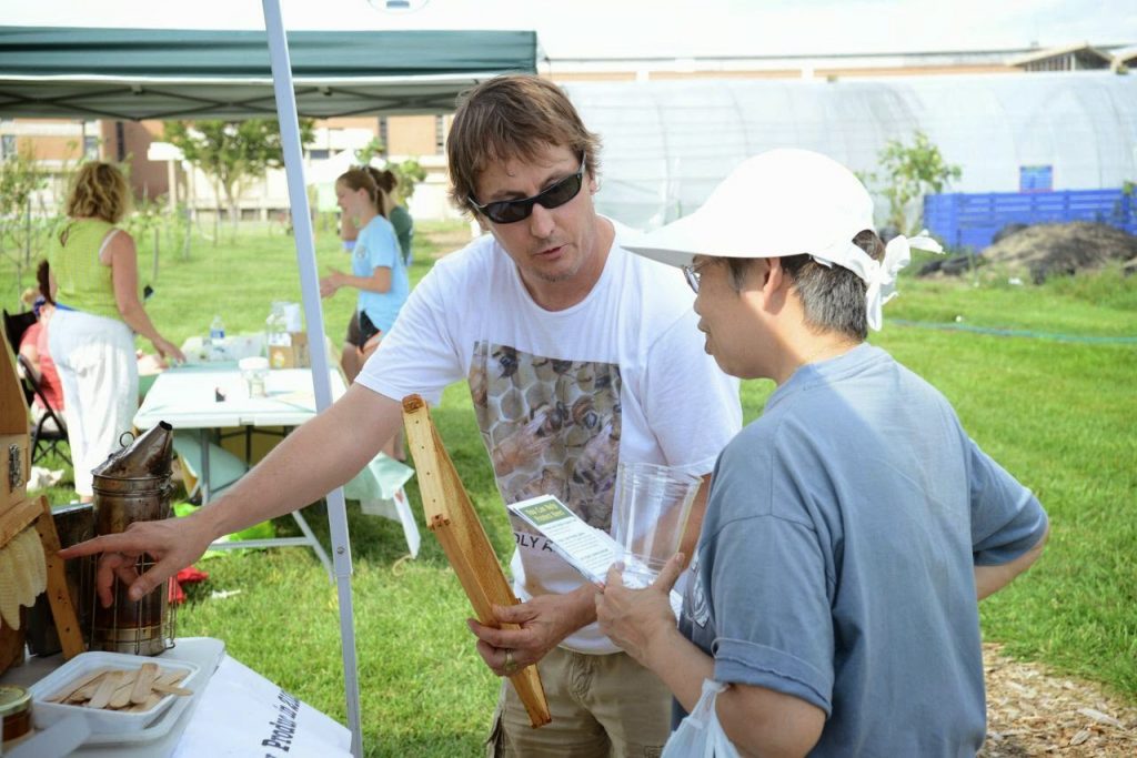 Live Beekeeping Instruction Demos in Baltimore