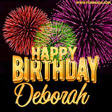 happy birthday Deborah