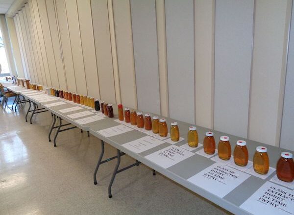 entries at MSBA honey show