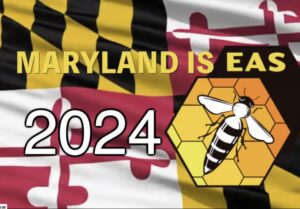 flag with "Maryland is EAS"