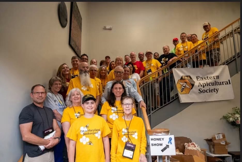Maryland beekeepers at the recent 2026 Eastern Apicultural Society conference.